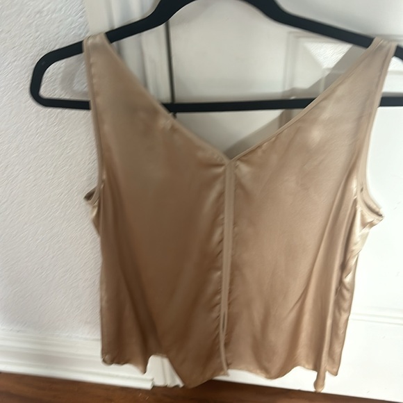 Elie Tahari Beige Satin Camisole - Picture 3 of 4